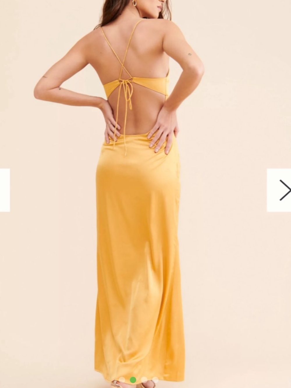 Allina Liu Chase Slip Dress Size L - Picture 3 of 6